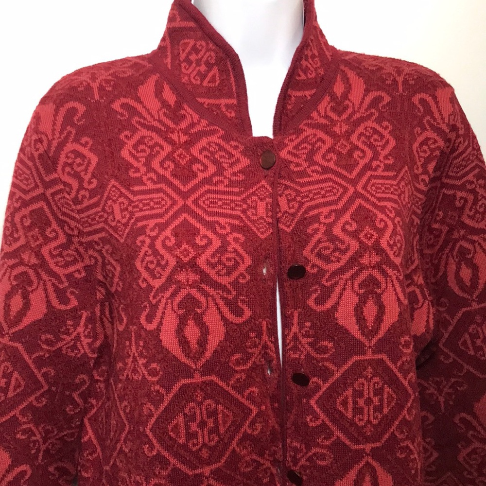 Vintage Button down wool sweater jacket/cardigan